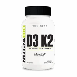 Vitamin D3 K2 (5000 IU D3, 180 MCG K2)