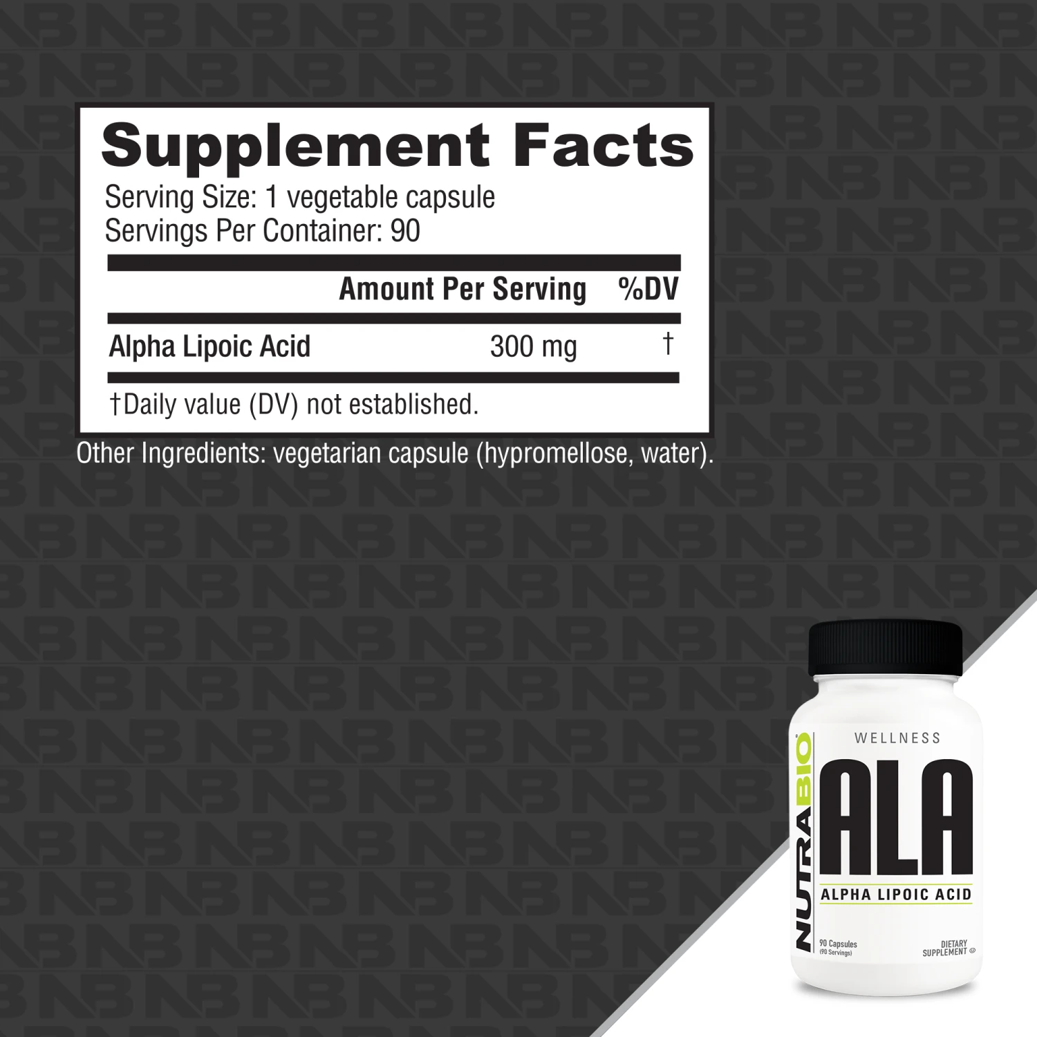 Alpha Lipoic Acid (300mg) 4 Alpha Lipoic Acid (300mg) - Image 2