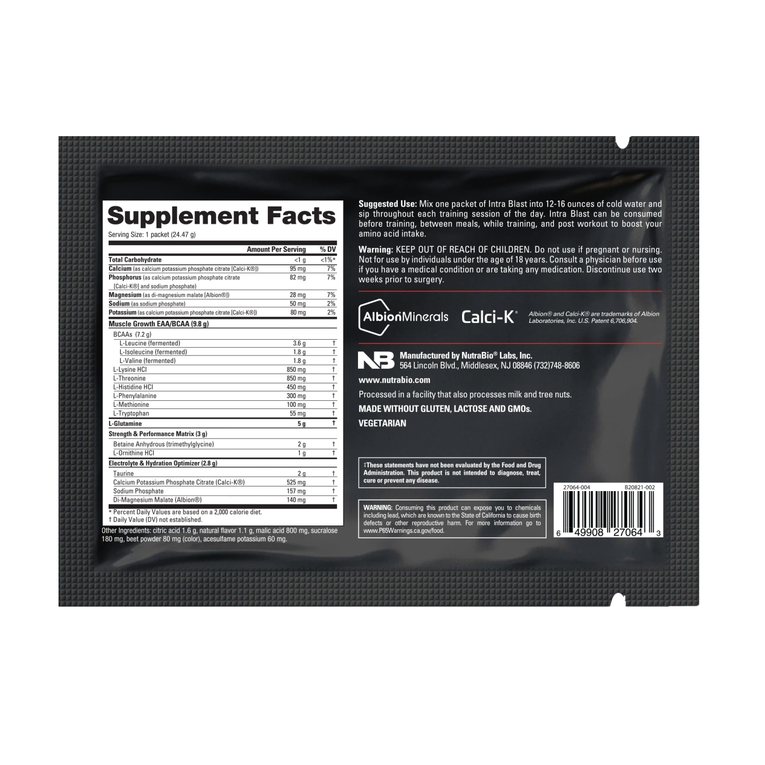 Intra Blast - Sample Packet 4 Intra Blast - Sample Packet - Image 2
