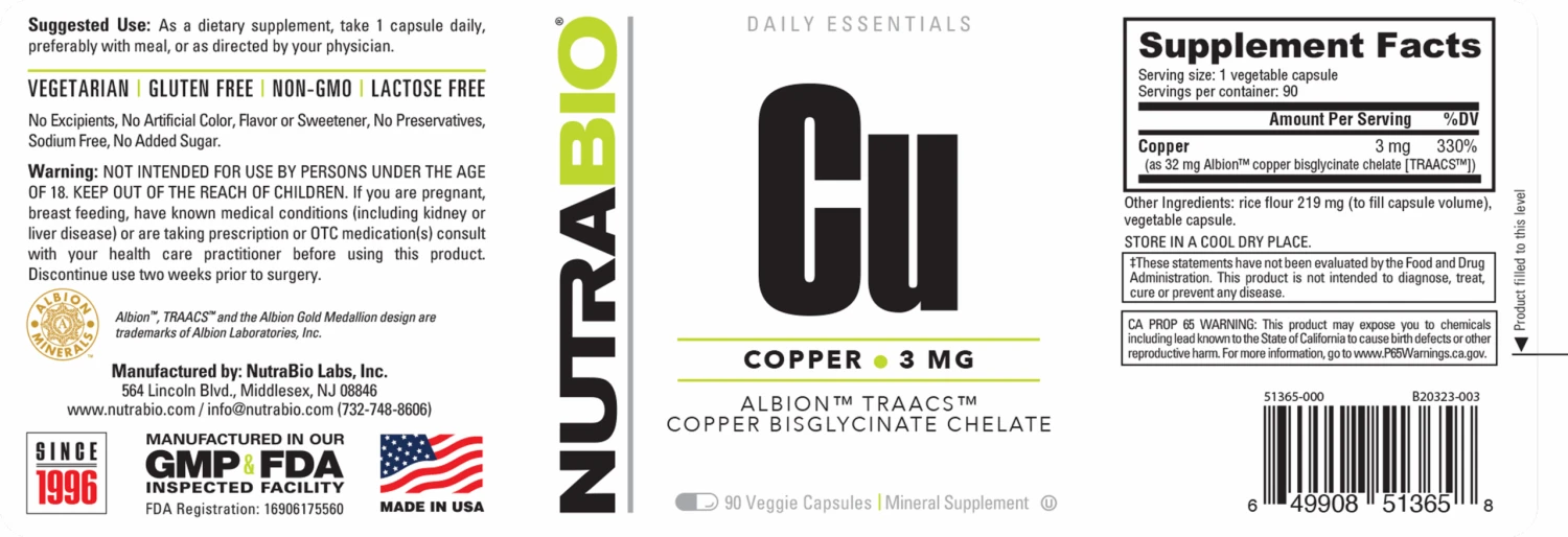 Copper Chelate (3 Mg) 5 Copper Chelate (3 Mg) - Image 3