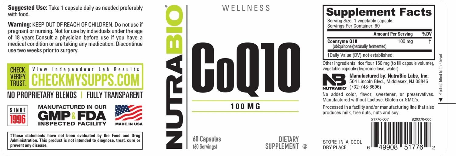 CoQ10 (100mg) 5 CoQ10 (100mg) - Image 3