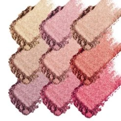 Pixi + Hello Kitty Chrome Glow Palette -Pixibeauty Store PIXI HKChromeGlowPalette Swatches 2 OCT2021web